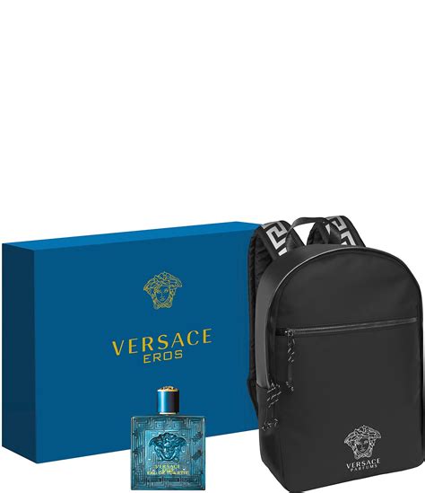 versace cologne backpack set|versace backpack gift with purchase.